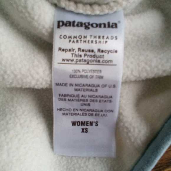 Patagonia Synchilla Snap-T Fleece Pullover Women's Size XS - Picture 5 of 8